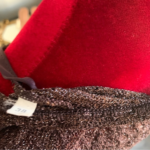 MISSONI PURPLE BROWN MIDI DRESS - Picture 12 of 13